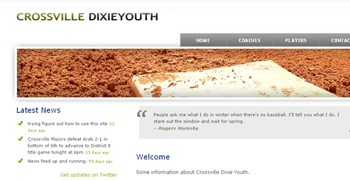 Crossville Dixie Youth